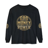 God Money Power Long Sleeve T-Shirt