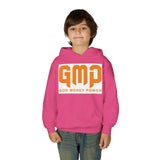 Youth Hoodie — GMP (God Money Power) Bold Orange Logo