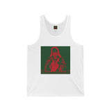 Vintage Ski Poster Tank Top — Retro Mountain Winter Sports Graphic
