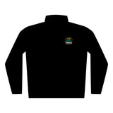 Quilted Full-Zip Jacket — Embroidered “God Vibes Only” Chest Logo