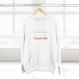 Three-Panel Fleece Hoodie