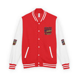 Letterman Jacket — “Put God First, Hustle for the Money” Motivational Varsity Jacket