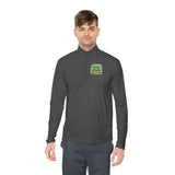 God Money Power Quarter-Zip Pullover — Bold Graphic Faith & Prosperity Pullover
