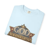 God Money Power Retro Crest T-Shirt
