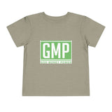 Toddler Tee — GMP (God Money Power) Green Logo Kids Shirt