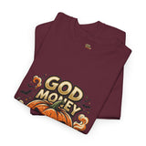 God Money Power- Pumpkin Halloween T-Shirt