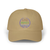 God Money Power- Embroidered Dad Cap