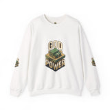 God Power Crewneck Sweatshirt – Faith-Inspired Graphic Pullover
