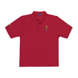 Embroidered Sunflower Polo Shirt