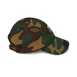 God Money Power- Dad Cap — Embroidered Fist Hat