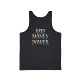 God Money Power Tank Top — Faith & Prosperity Graphic Tank
