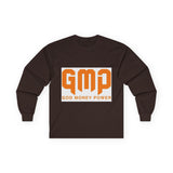 GMP (God Money Power) Long Sleeve Tee — Bold Faith & Prosperity Graphic Shirt