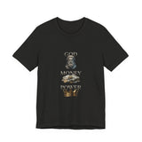 God Money Power- T-Shirt — Stacked Icons Graphic Tee