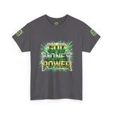 God Money Power Tee — Bold Faith & Wealth Graphic T-Shirt