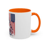 God, Money, Power Coffee Mug — Patriotic Street Art Accent Mug (11/15oz)