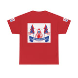 Patriotic 'God Money Power' Tee — Americana Flag Graphic T-Shirt