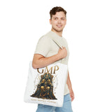 GMP 'Gold Money Power' Tote Bag — Luxurious King on Throne All-Over Print