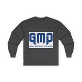 GMP God Money Power Long Sleeve Tee — Bold Faith & Prosperity Shirt
