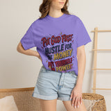 Inspirational Graphic T-Shirt — "Put God First, Hustle for the Money, Put Yourself in Power"