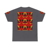 Surf Saint T‑Shirt — Vintage Palm Beach Vibes ("Our Savior Protects" Banner)