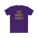 God Money Power T-Shirt — Crown & Fist Graphic Tee