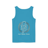 GMP Monogram Tank Top — Gold Metallic Circle Logo