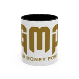 GMP Coffee Mug — "Good Money Power" Accent Ceramic Mug (11/15oz)