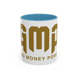 GMP Coffee Mug — "Good Money Power" Accent Ceramic Mug (11/15oz)