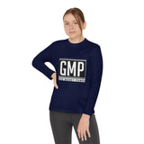 Youth Long Sleeve Tee — GMP "God Money Power" Graphic