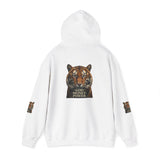 Tiger 'God Money Power' Hoodie – Bold Graphic Animal Print Pullover