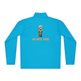 Quarter-Zip Pullover — Gold Block 'GMP' Logo with "Go. Walk. Power." Back Print