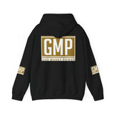 GMP "God Money Power" Hoodie — Gold Logo Pullover