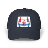 Dad Cap - Red White Blue Patriotic Eagle Crest