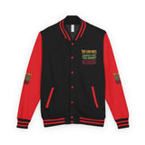 Letterman Jacket - "Put God First, Hustle for the Money" Inspirational Varsity Jacket