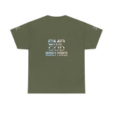 GMP GOD Money Power Tee — Metallic Logo Graphic T-Shirt