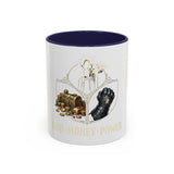 Magic & Wealth Accent Coffee Mug — "Gold Money Power" Alchemy Design (11/15 oz)