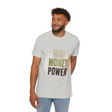 God Money Power T-Shirt — Faith & Success Graphic Tee