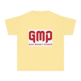 Youth Tee — "GMP" God Money Power Graphic Tee