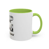 GMP God Money Power Chrome Accent Coffee Mug (11/15oz)