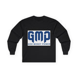 GMP God Money Power Long Sleeve Tee — Bold Faith & Prosperity Shirt
