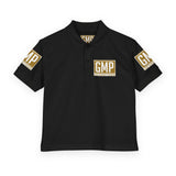 Youth Polo Shirt with GMP Gold Logo — Kids DryBlend Jersey