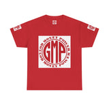 GMP 'God Money Power' Logo Tee — Red Crest Graphic T-Shirt