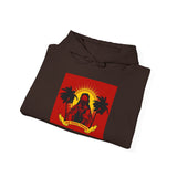 Hoodie — Sunset Palm Soul Graphic Pullover