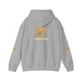 Pyramid Sunburst Hoodie — Mystical Egyptian Graphic Hooded Sweatshirt