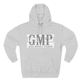 God Money Power Hoodie — GMP Logo Religious Streetwear