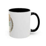 Coffee Mug — "God Money Power" Inspirational Accent Mug (11/15 oz)