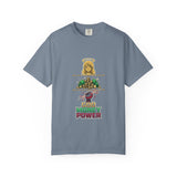 God Money Power T-Shirt — Angel, Stacks of Cash Graphic Tee
