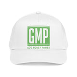 GMP 'God Money Power' Mid Profile Baseball Cap — Retro Logo Trucker Hat