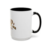 God Money Power (GMP) Accent Coffee Mug — Inspirational Religious Coffee Cup