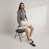 Money Power Fleece Sweat Shorts — Garment-Dyed Lightweight Lounge Shorts